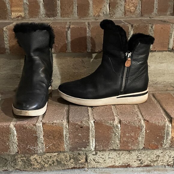 NWOT Gentle Souls by Kenneth Cole Hazel Levitt Shearling Lined Boot Size 9 - Picture 4 of 8